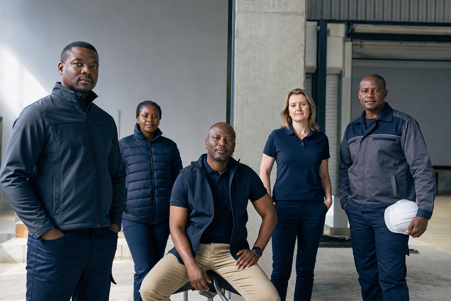 The Three Threads team in Harare