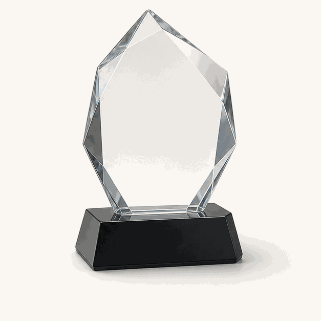 UnityAward Crystal Trophy