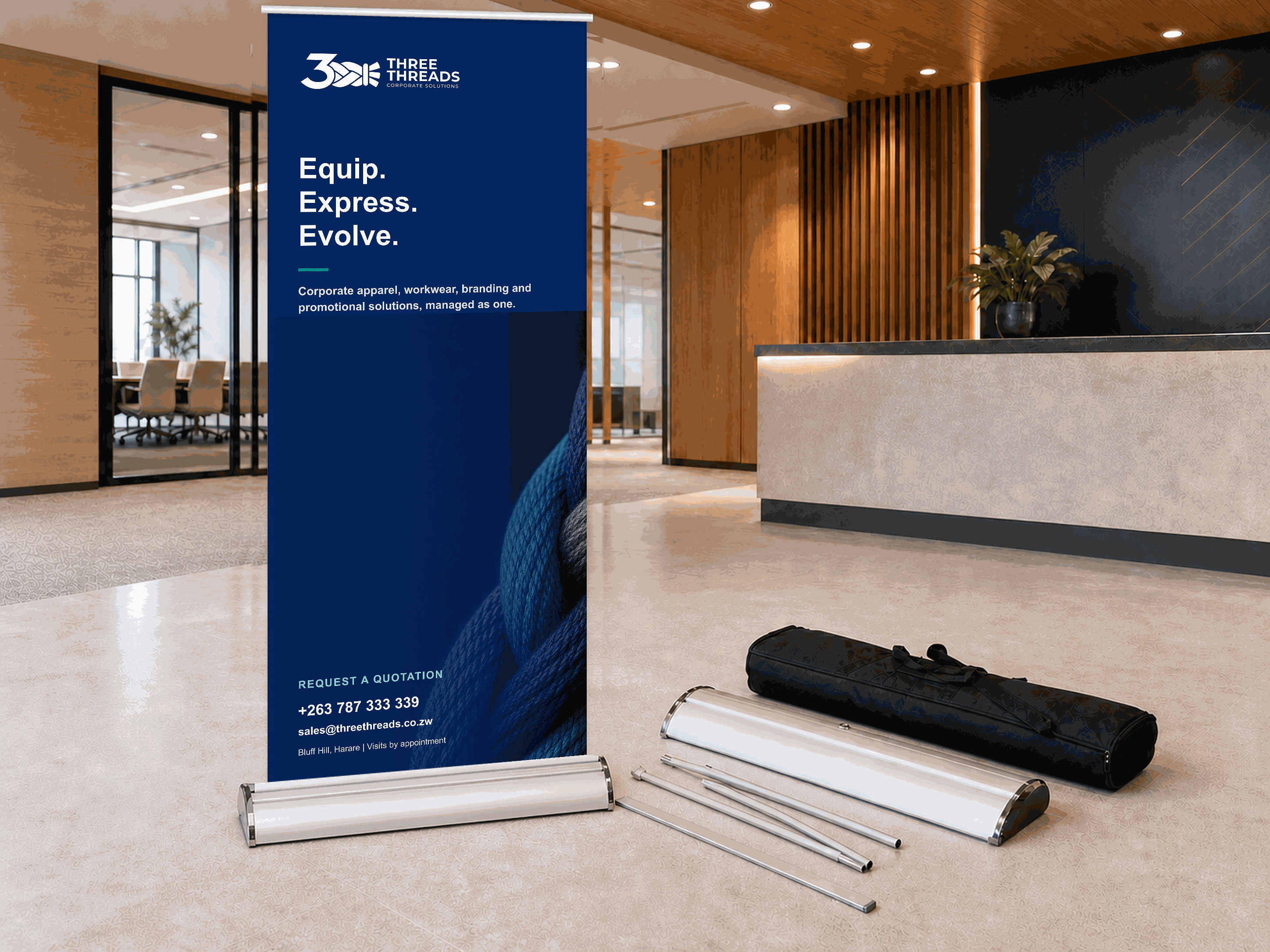 WeaveRise Pull-Up Display